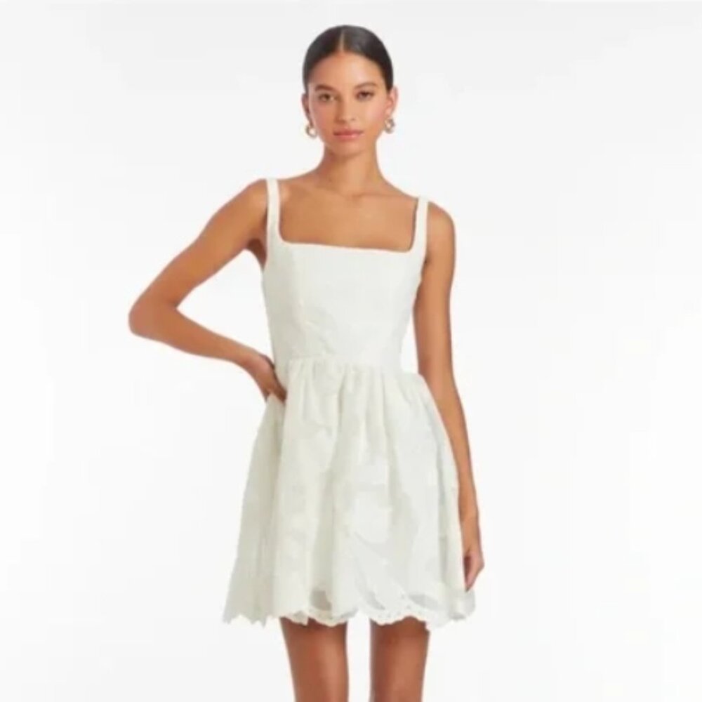 Amanda Uprichard White Mini Dress